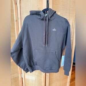 ALO Yoga Men's Dark Brown Hoodie